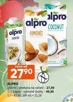 Terno Alpro nápoj nabídka