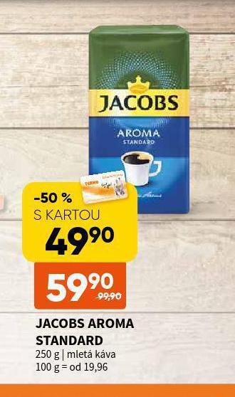 Terno Jacobs aroma standard mletá káva nabídka
