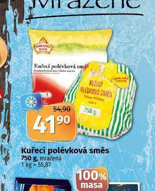 Coop Kuřecí polévková směs nabídka
