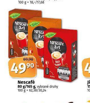 Coop Nescafé nabídka
