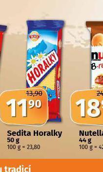 Coop Sedita horalky nabídka