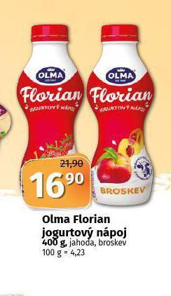 Coop Olma florian jogurtový nápoj nabídka