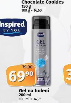 Coop Gel na holení nabídka