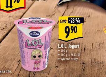 Albert L.o.l. jogurt nabídka