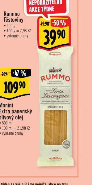 Rummo těstoviny