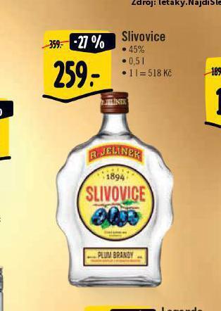 Albert Slivovice nabídka