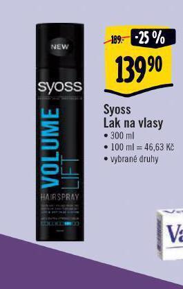 Albert Syoss lak na vlasy nabídka