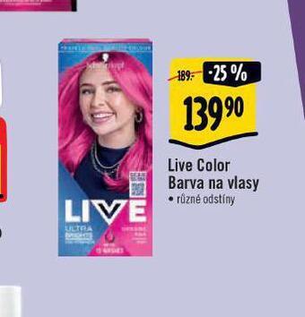 Albert Live color barva na vlasy nabídka