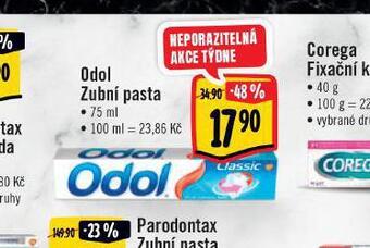 Albert Odol zubní pasta nabídka