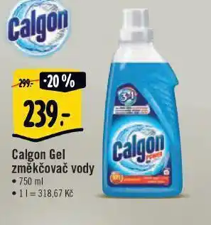 Calgon gel změkčovač vody