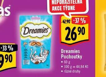 Albert Dreamies pochoutky pro kočky nabídka