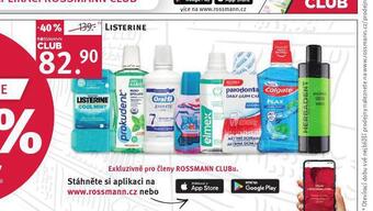 Rossmann Listerine nabídka