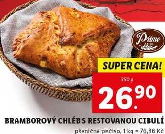 Lidl Bramborový chléb s restovanou cibulí, 350 g nabídka
