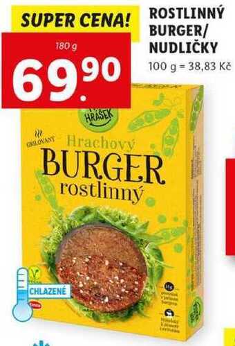 Lidl Rostlinný burger/nudličky, 180 g nabídka