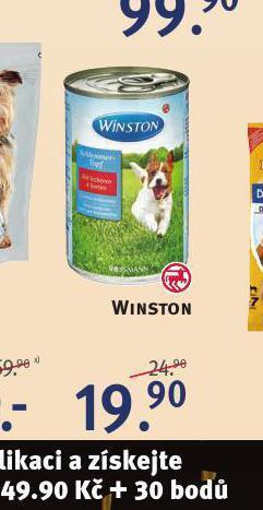 Rossmann Winston konzerva pro psy nabídka