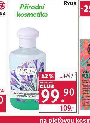 Rossmann Ryor nabídka