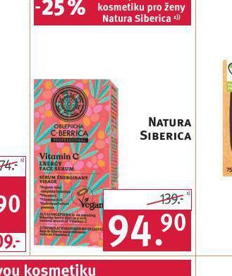 Rossmann Natura siberica nabídka