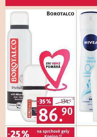 Rossmann Borotalco nabídka