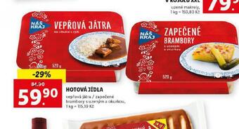 Lidl Hotová jídla nabídka