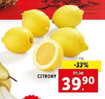 Lidl Citrony nabídka