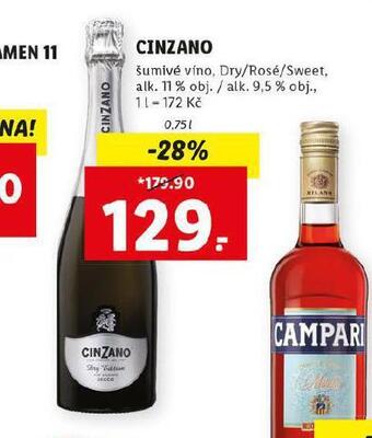 Lidl Cinzano nabídka