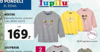 Lidl Mikina nabídka