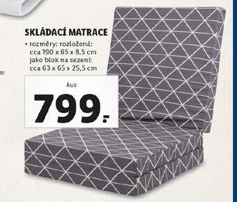 Lidl Skládací matrace nabídka