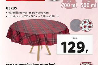 Lidl Ubrus nabídka