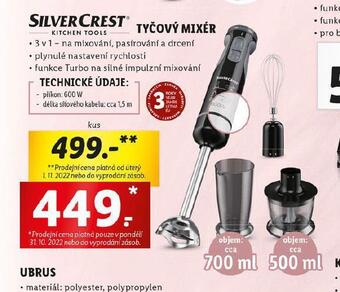 Lidl Tyčový mixér nabídka
