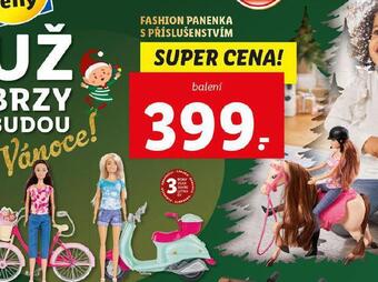 Lidl Fashion panenka s příslušenstvím nabídka