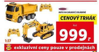 Lidl Auto na dálkové ovládání nabídka