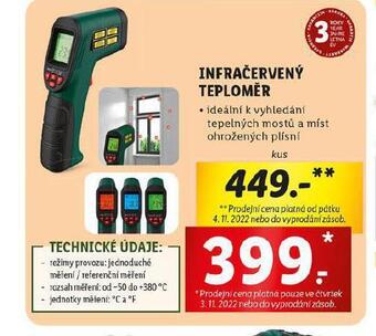 Lidl Infračervený teploměr nabídka