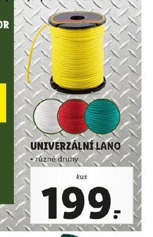 Lidl Univerzální lano nabídka