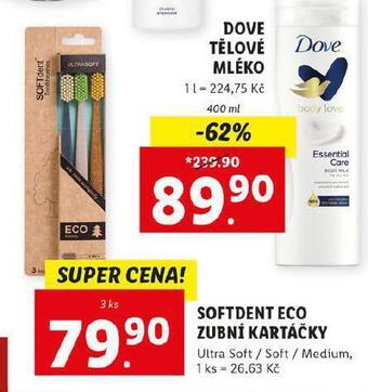 Lidl Softdent eco zubní kartáčky nabídka