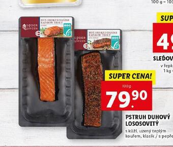 Lidl Pstruh duhový nabídka