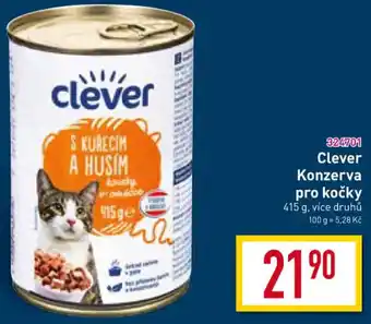 Billa clever konzerva pro kočkz 415g nabídka