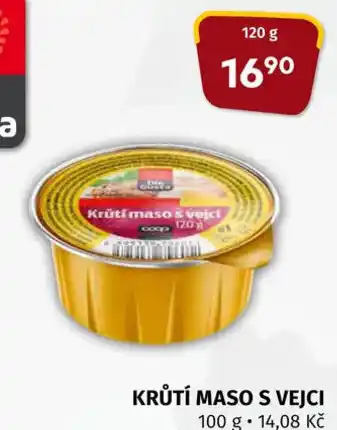 Coop DeGusta krůtí maso s vejci 120g nabídka