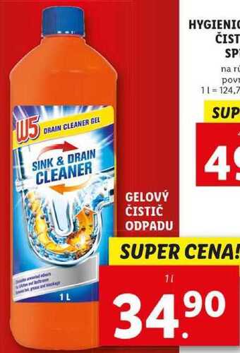 Lidl Gelový čistič odpadu, 1 l nabídka