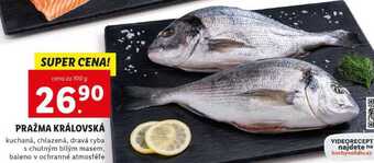 Lidl Pražma královská, cena za 100 g nabídka