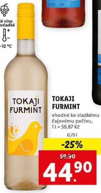 Lidl Tokaji furmint, 0,75 l nabídka