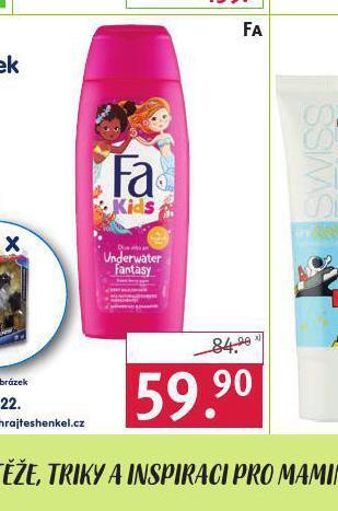 Rossmann Fa sprchový gel nabídka