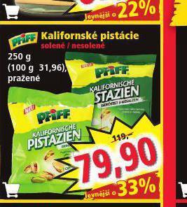 Norma Kalifornské pistácie nabídka