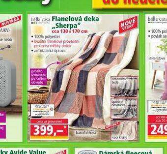 Norma Flanelová deka nabídka