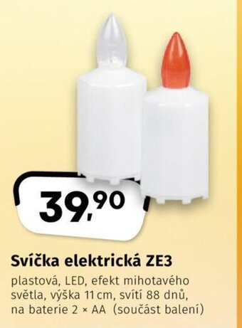 Coop svíčka elektrická ze3 nabídka