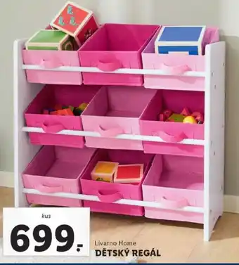 Lidl Livarno Homedětskź regál nabídka