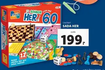 Lidl Lisciani sada her nabídka