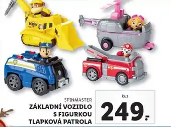 Lidl Spinmaster základní vozidlo s figurkou tlapkova patrola nabídka