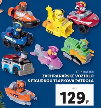 Lidl Spinmaster záchranářské vozidlo s figurkou tlapková patrola nabídka