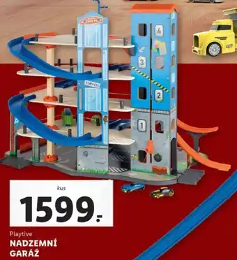 Lidl Playtive nadzemní garáž nabídka
