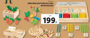 Lidl Playtive dřevěná motorická hra montessori nabídka
